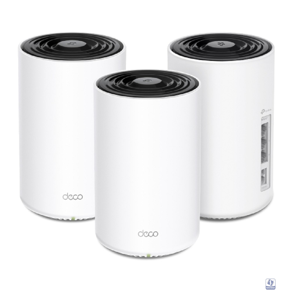 TP-Link Deco PX10(3-pack) AX1500 + AV1000 Гибридная Mesh-система Wi-Fi 6
