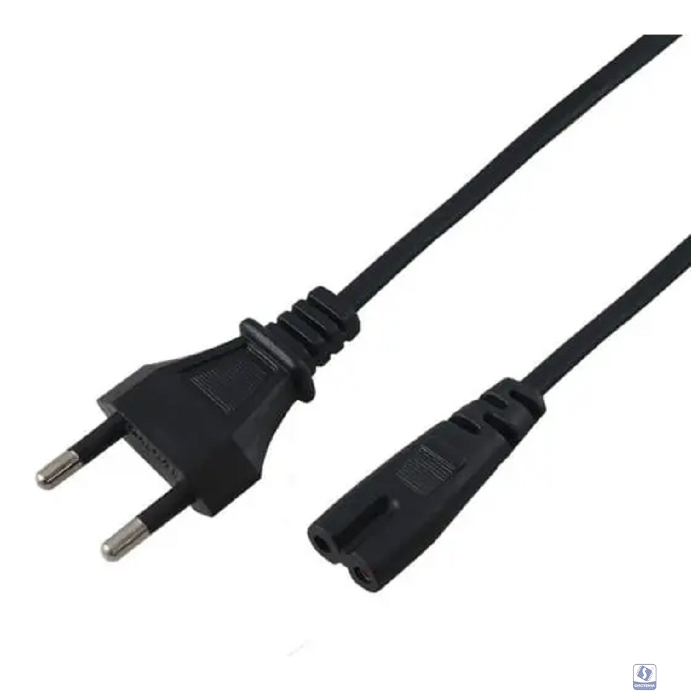 Rexant (11-1106) Шнур сетевой, вилка СЕЕ 7/16 - разъем IEC 320 C7, кабель 2x0,5 мм?, длина 5 метров (PE пакет) 