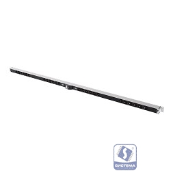 REM Верт. блок розеток Rem-32 на 2 конт. по 12 Schuko с авт. и амп., 32А, алюм., 42-48U, колодка (R-32-2X(12S-A-Am)-1820-K)