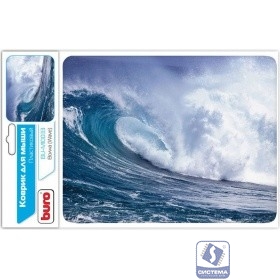 Коврик для мыши Buro BU-M10033 рисунок/волна [291839]