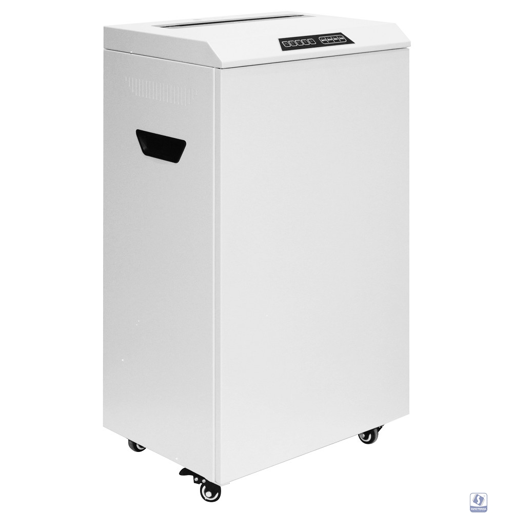 ГЕЛЕОС Уничтожитель документов УА118-2,  DIN P-2 (2 ур-нь секр.), фрагмент 3,9мм,   43-46 лист (70г/м2), CD/пл.карты/скрепки/скобы, 118 литров    