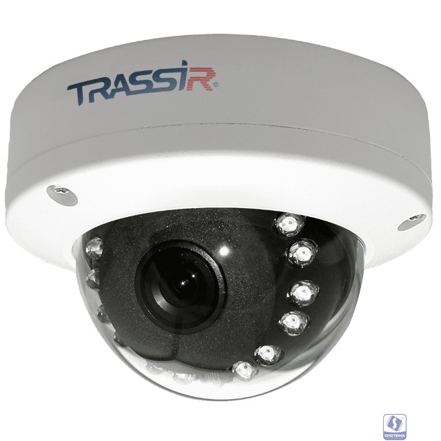 TRASSIR TR-D2D5 v2 2.8 Уличная 2Мп IP-камера с ИК-подсветкой. Матрица 1/2.9" CMOS