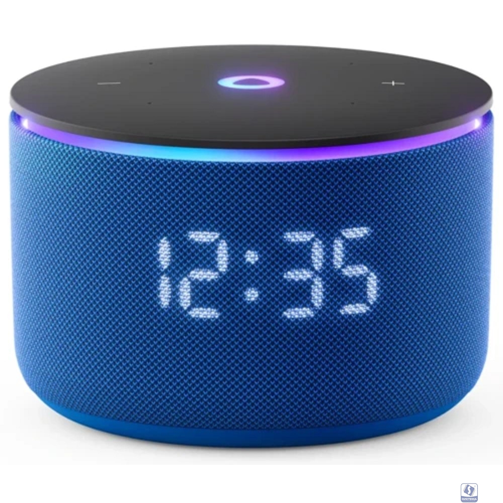 Яндекс Станция Мини 3 Про (с часами) Синяя [YNDX-00059BLU]