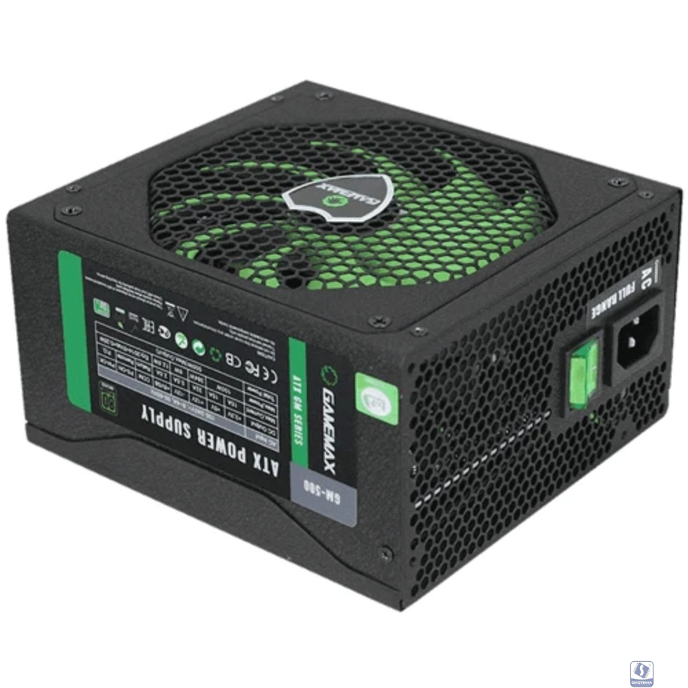 GameMax (GM-500) Блок питания ATX 500W GameMax GM-500