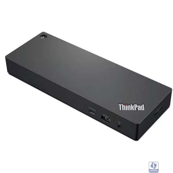 Lenovo [40B00135EU] ThinkPad Universal Thunderbolt 4 Dock USB-C Dock (2x DP, 1x HDMI, 4x USB A 3.1 Gen 1, 1x USB Type-C, 1x RJ-45, 1x Combo Audio Jack 3.5mm/Thunderbolt 4 Power/Up to 4 ext