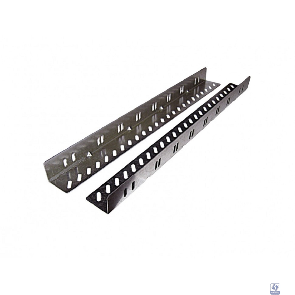 ЦМО Комплект уголков опорных (направляющие) для напольных шкафов, глубина 580-620 мм, нагрузка до 100 кг. (УО-58/62)