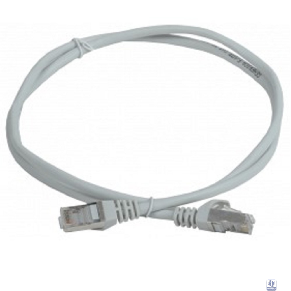 ITK PC01-C5EF-05M-G Шнур коммутационный кат. 5Е FTP 0,5м серый GENERICA