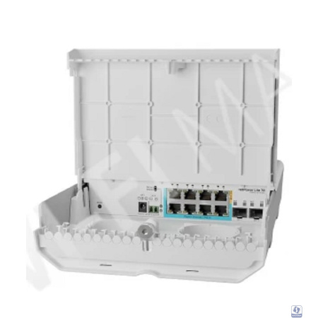 MikroTik CSS610-1Gi-7R-2S+OUT Коммутатор управляемый, netPower Lite 7R, 8Gbit ethernet, 2 SFP+