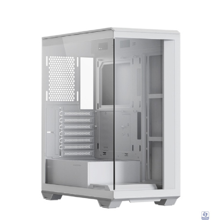 XASTRA Корпус Q600-0F White ATX/Aquarium/Screewless/no fans/ Q600-0F-WH