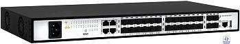 SNR SNR-S5210G-24FX Управляемый коммутатор уровня 2+, 20 портов 100/1000Base-X SFP, 4 порта Combo 10/100/1000Base-T|100/1000Base-X SFP, 4 порта 1/10G SFP+, встроенный БП ~220V AC