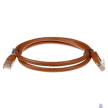 Кабель ACD Патч-корд ACD-LPU6Z-15N |ACD-LPU6Z-15N| Cat6 UTP 26AWG 4Pair, CU, LSZH, Коричневый, 1.5м 