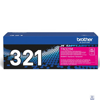 Brother TN-321M Картридж, Magenta HLL8250CDN/MFCL8650CDW, пурпурный, (1500стр)(TN321M)