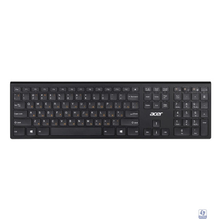 Acer OKR020 [ZL.KBDEE.004] wireless keyboard USB slim Multimedia black  Клавиатура беспроводная