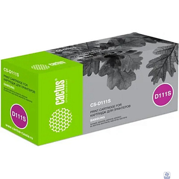 CACTUS CS-D111S   MLT-D111S Тонер Картридж CS-D111S черный для Samsung Xpress M2022/M2020/M2021/M2020W/M2070 (1000стр.) 
