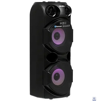 АС PS-750, черный (80 Вт, TWS, Bluetooth, FM, USB, microSD, LED-дисплей, 4400мА*ч)