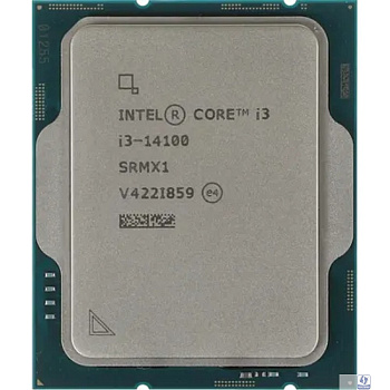 CPU Intel Core i3-14100 3.5GHz 4/8 Raptor Lake Refresh Intel UHD730 60W LGA1700 OEM
