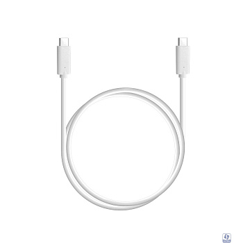 Bion Кабель для зарядки USB Type-C - USB Type-C (CM/CM), 3A, 60W, USB 2.0, 1 м, белый [BXP-CCP-USBC-CMCM-1M-W]