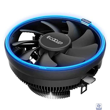 PCCooler E126MB Кулер S775/115X/AM2/2+/AM3/3+/AM4/FM1/FM2/2+ (TDP 92W, вент-р 120мм с PWM, Blue LED FAN, 1000-1800RPM, 26.5dBa) Retail Color Box  (111313)