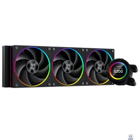 Кулер с водяным охлаждением ID-Cooling SL360 LCD SCREEN /350W /all Intel /all AMD Ret