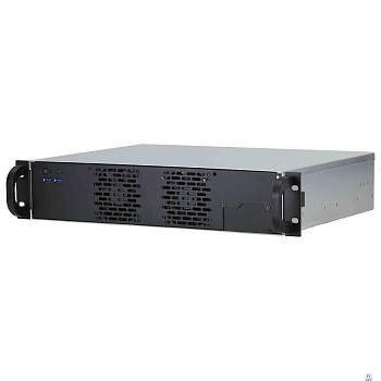 Procase RU230-B-0 Корпус 2U front/rear-access rack server case, черный, без блока питания, глубина 300мм, MB 12"x9.6"