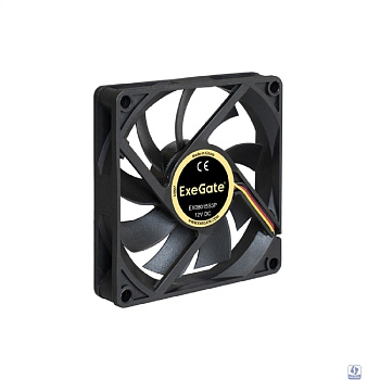 Exegate EX180973RUS Вентилятор ExeGate Mirage-S 80x80x15 подшипник скольжения, 2000 RPM, 23dB, 3pin