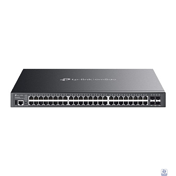 TP-Link SG5452XMPP Omada 48-портовый гигабитный стекируемый управляемый РоЕ++ коммутатор уровня L3 с 4 SFP+ слотами 10G