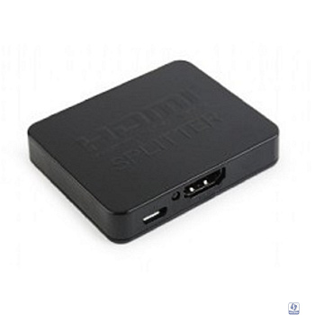 Cablexpert DSP-2PH4-03 Разветвитель HDMI Cablexpert DSP-2PH4-03, HD19F/2x19F, 1 компьютер => 2 монитора, Full-HD, 3D, 1.4v