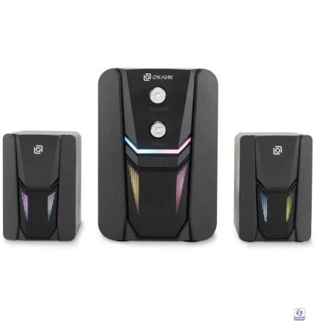 Oklick Колонки Оклик OK-423 2.1 черный 11Вт