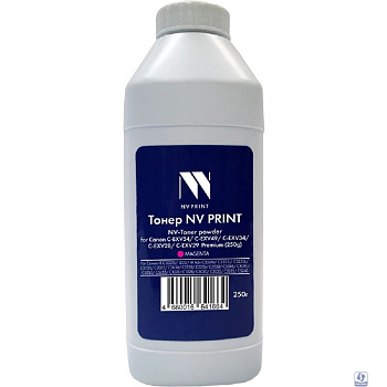 NV Print Тонер + девелопер для Canon C-EXV54, C-EXV49, C-EXV34, C-EXV28, C-EXV29 для IR C3025i, 3125, IR Adv C3320i, C3325i, C3330i, C2020, C2025, C2030, C2220, C2225, C2230, Premium (250г) Magenta 