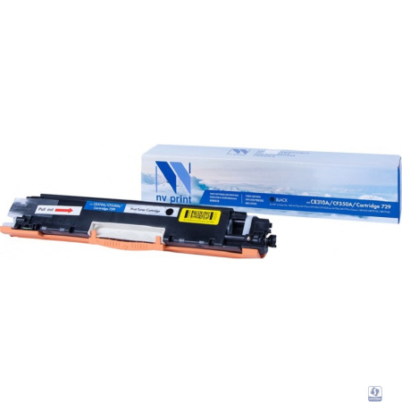NVPrint CE310A/CF350A/Canon 729 Картридж для HP LaserJet Color Pro 100 M175a/M175nw/CP1025/CP1025nw/M176n/M177fw/Canon i-SENSYS LBP7010C/LBP7018C Black (1300k)