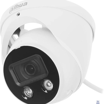 DAHUA DH-IPC-HDW3449HP-AS-PV-0280B-S5 Уличная турельная IP-видеокамера TiOC и ACUPICK 4Мп, 1/2.7” CMOS, объектив 2.8мм, видеоаналитика, 2 микрофона, ИК 30м, LED 30м, IP67, металл