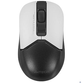 Мышь A4Tech Fstyler FG12 Panda белый/черный оптическая (1200dpi) беспроводная USB (3but)