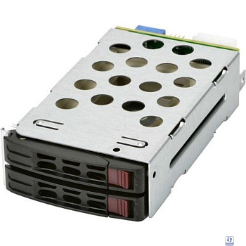 Supermicro MCP-220-00160-0N Опция Dual 2.5" NVMe Drive BKT for 5.25" tray on 743, 745, 502,