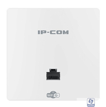 IPCOM W39AP Двухдиапазонная гигабитная настенная точка доступа, 2,4/5 ГГц, до 2976 Мбит/с, 2х1 Гбит/с, PoE