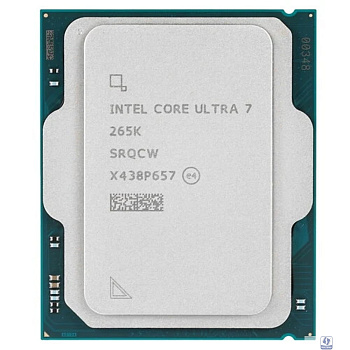 Центральный Процессор Intel Core Ultra 7 265K BOX (Arrow Lake, C20(12EC/8PC)/T20, 3,3/5,5GHz, GPU Intel Graphics, L2 36Mb, Cache 30Mb, TDP 125/250W, S1851)