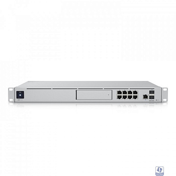 UBIQUITI UDM-SE Маршрутизатор, 1*10G SFP+, 8*GbE RJ45 LAN ports(2) PoE+,(6) PoE, 1*10G SFP+,1*2.5 GbE RJ45 WAN ports, 1*3.5" NVR HDD Слот