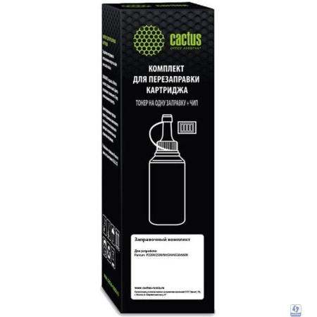 Повреждение упаковки Cactus CS-RK-TL-5120 Тонер черный флакон 100гр. (в компл.:чип) для принтера Pantum BP5100DN/BP5100DW