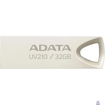 A-DATA Flash Drive 32GB UV210, USB 2.0, Металлич., Серебро