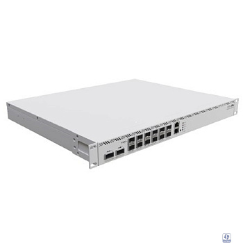 MikroTik CCR2216-1G-12XS-2XQ Маршрутизатор 1*RJ45 1Гбит, 12*SFP28 25Гбит, 2QSFP28 100Гбит, 16ГБ RAM, 2*m.2 Sata