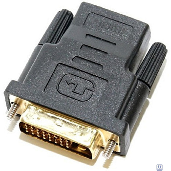 5bites DH1803G Переходник DVI (24+1) M / HDMI F, зол.разъемы
