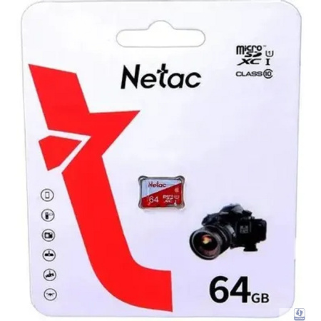Micro SecureDigital 64GB Netac NT02P500ECO-064G-S P500 Eco w/o adapter