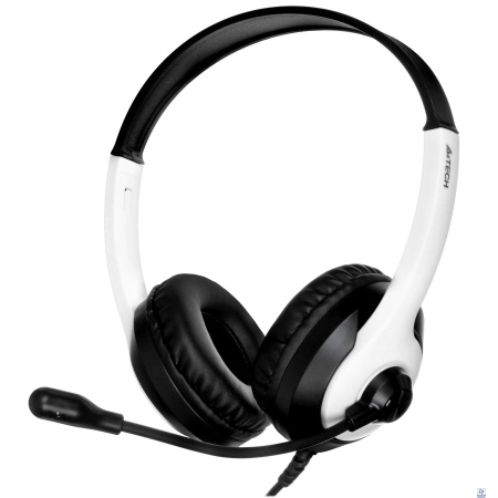 A4Tech Fstyler FH100U белый/черный 2м накладные USB (FH100U (PANDA))