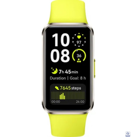 Фитнес-браслет Huawei Band 10 алюминий, зелёный