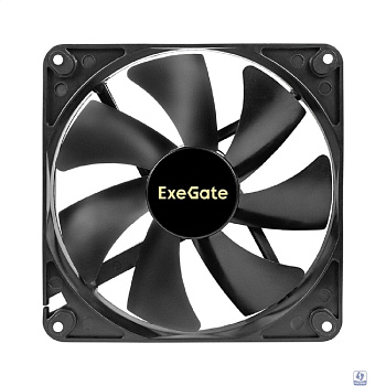 Exegate EX297100RUS Вентилятор 12В DC ExeGate ExtraPower EP14025B3P (140x140x25 мм, 2-Ball (двойной шарикоподшипник), 3pin, 1600RPM, 31dBA)