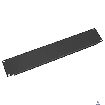Cabeus SH-J019-2U-BK Заглушка (Фальш-Панель) 19" 2U, цвет черный (RAL 9004)