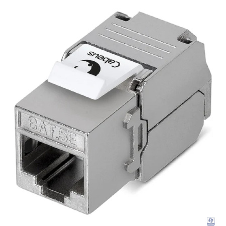 Cabeus KJ-RJ45-Cat.5e-SH-180-Toolless Вставка Keystone Jack RJ-45(8P8C), 180 градусов, категория 5e, экранированная, без инструмента Toolless