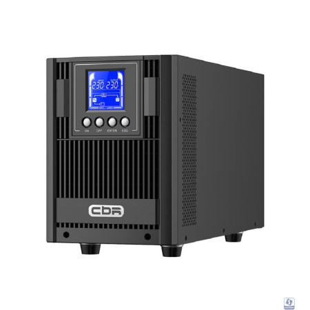 ИБП CBR ESSENCE ESN-1500C [Online 1500 VA / 1500 W, Tower, 6 x C13, LCD, HID-USB, RS232, EPO, SNMP slot] (ESN-1.5KT-6I-LCHERSC)