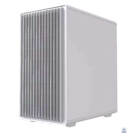 Powercase Корпус Mistral Micro C4W ARGB, Tempered Glass, 4x 120mm ARGB PWM Fan, белый, mATX  (CMMCW-A4)