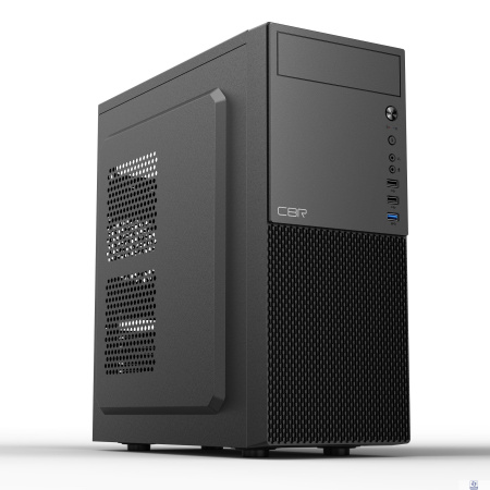 CBR Корпус ATX Miditower E188, без БП, 1*USB 3.0, 2*USB 2.0, HD Audio+Mic, Black [PCC-ATX-E188-USB31-USB22-WPSU]