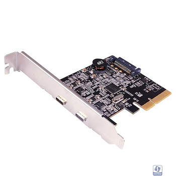 Controller ST-Lab, PCI-E x1, U-1800 2xUSB3.1(C) 10Gbps,+LP bracket, Ret